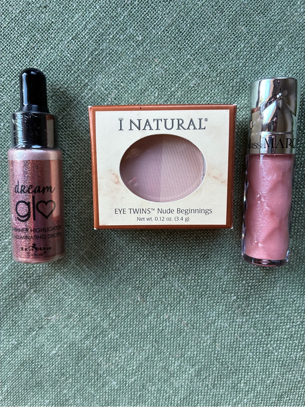 3-Piece Pink & Nude Makeup Bundle | City Color, I Natural & Miss Marona